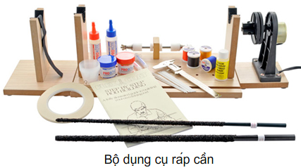 bộ dụng cụ dựng cần